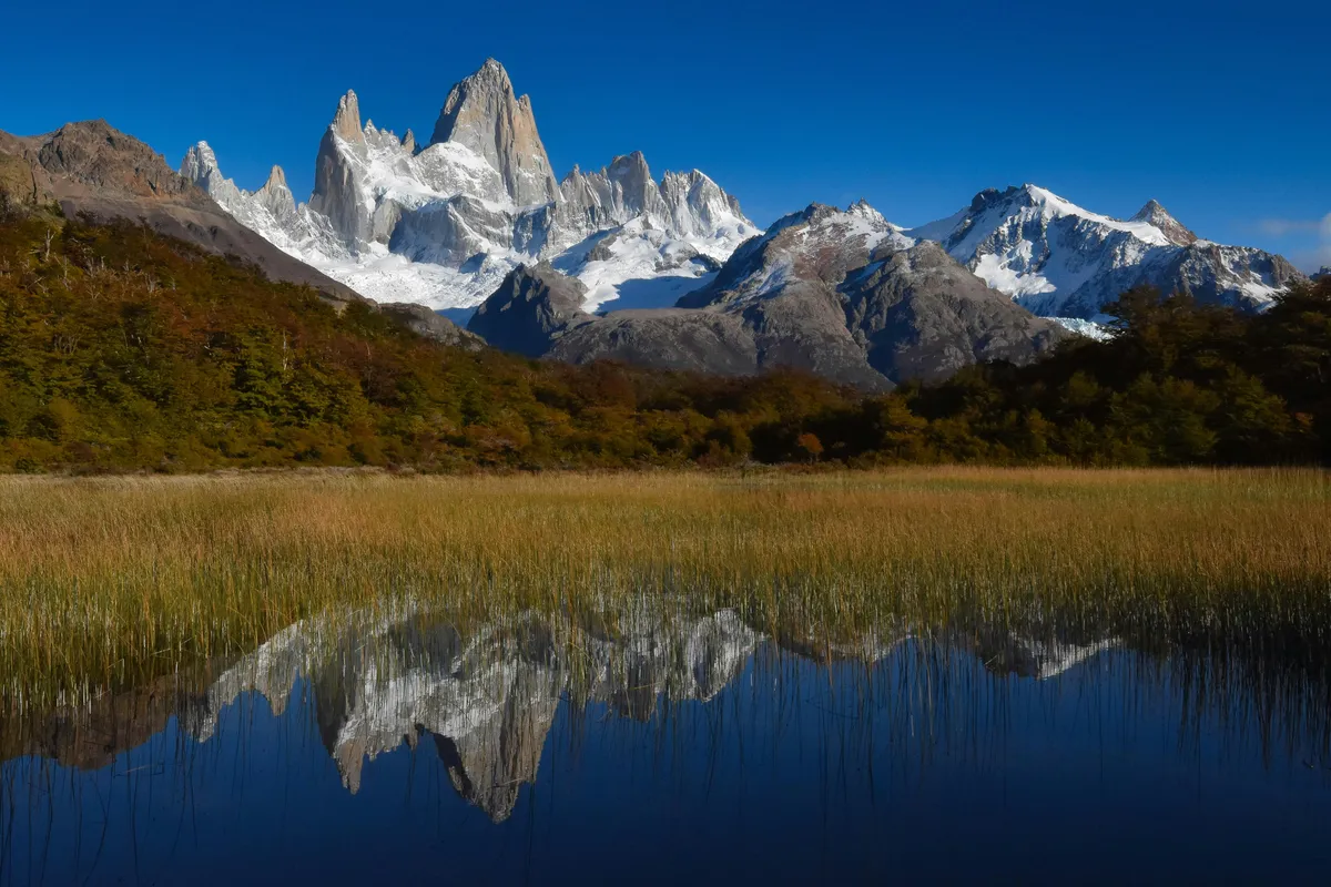 Paisaje de Patagonia en Argentina